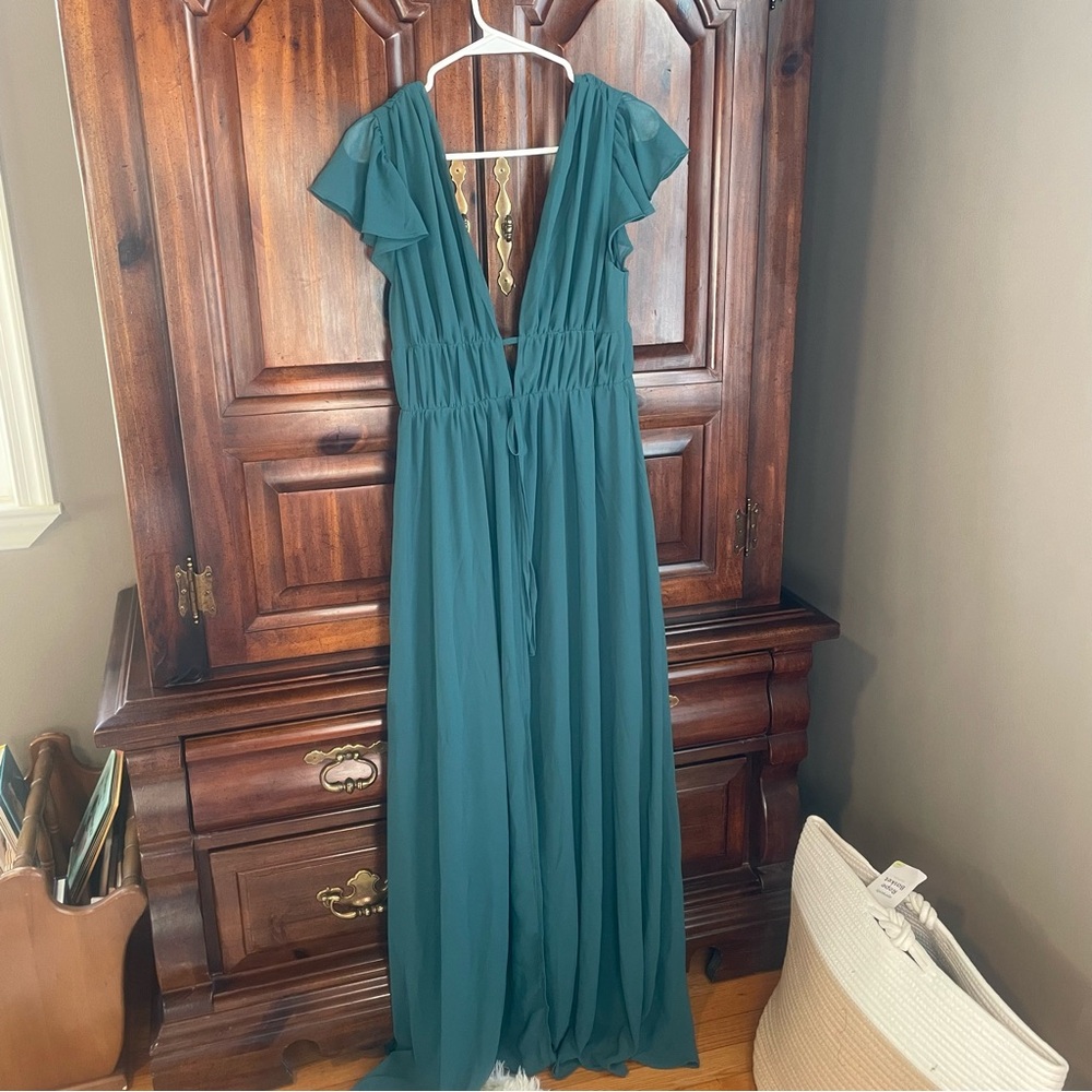 SHEIN green Maxi Dress